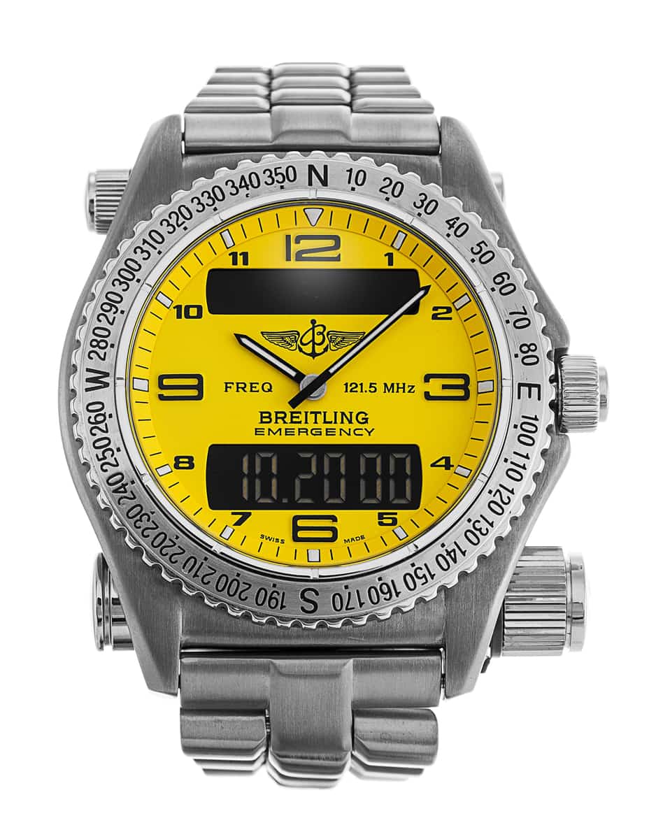 Pre Owned Breitling Emergency E56121.1 Watch Watchfinder Co